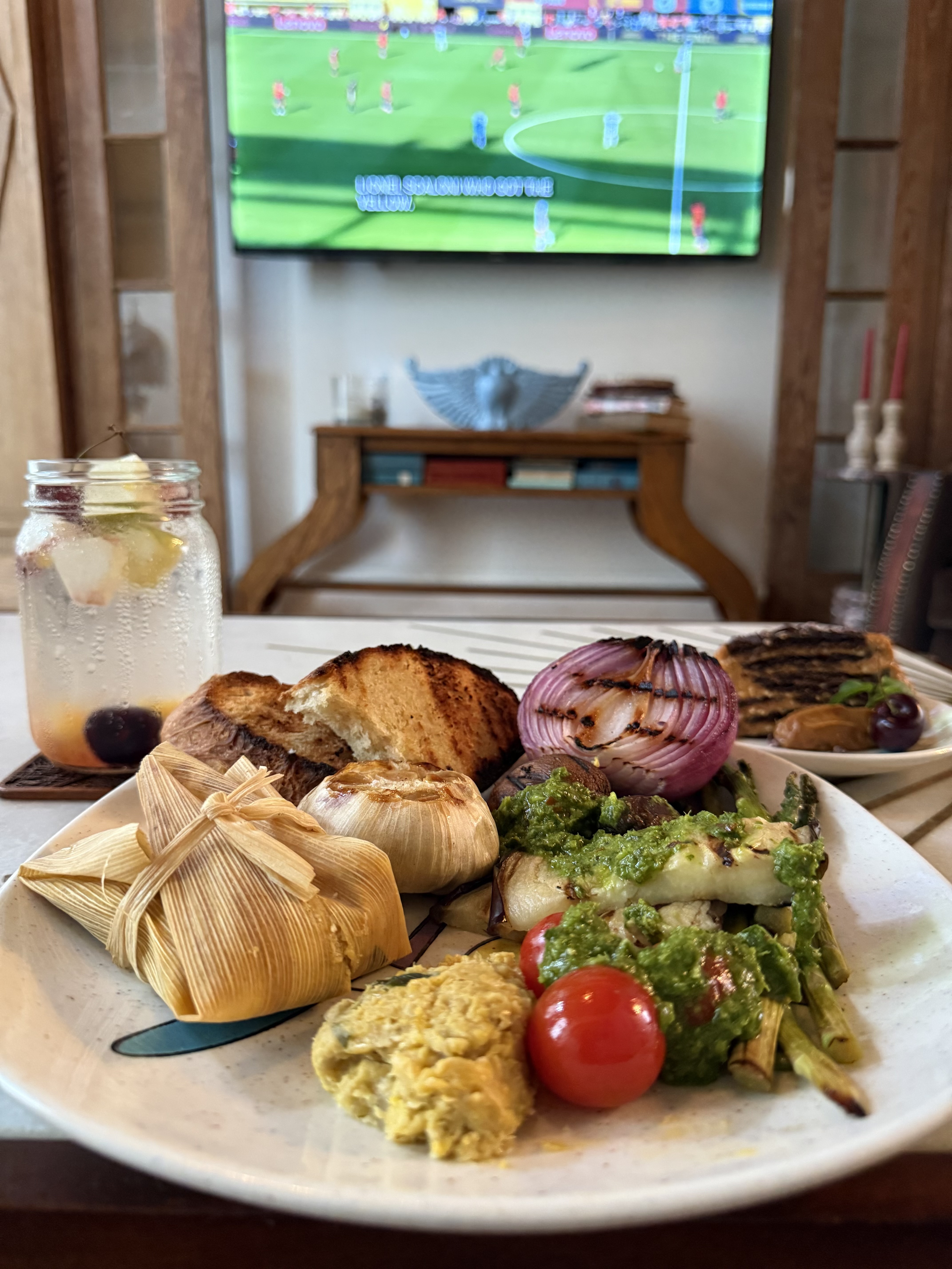 Argentina II plated matchday meal thumbnail